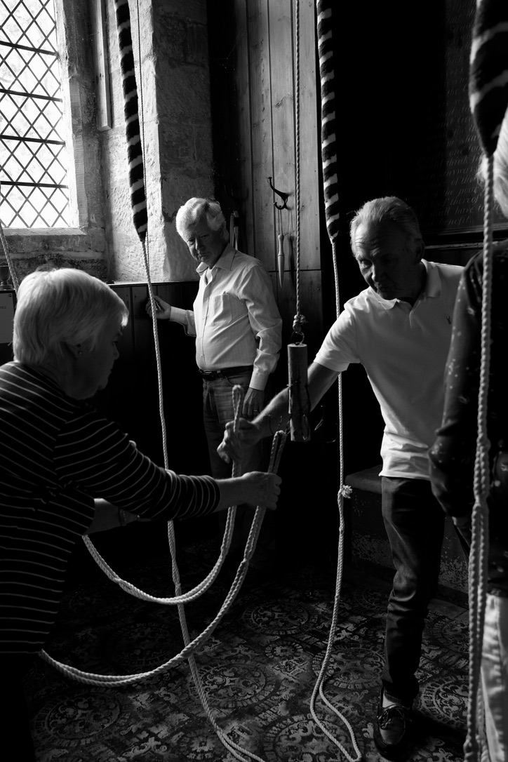Portrait of church bells